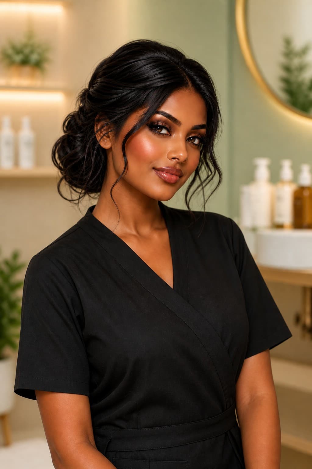 Portret van Priya Sewnarain, eigenaar van Priya Beauty Studio