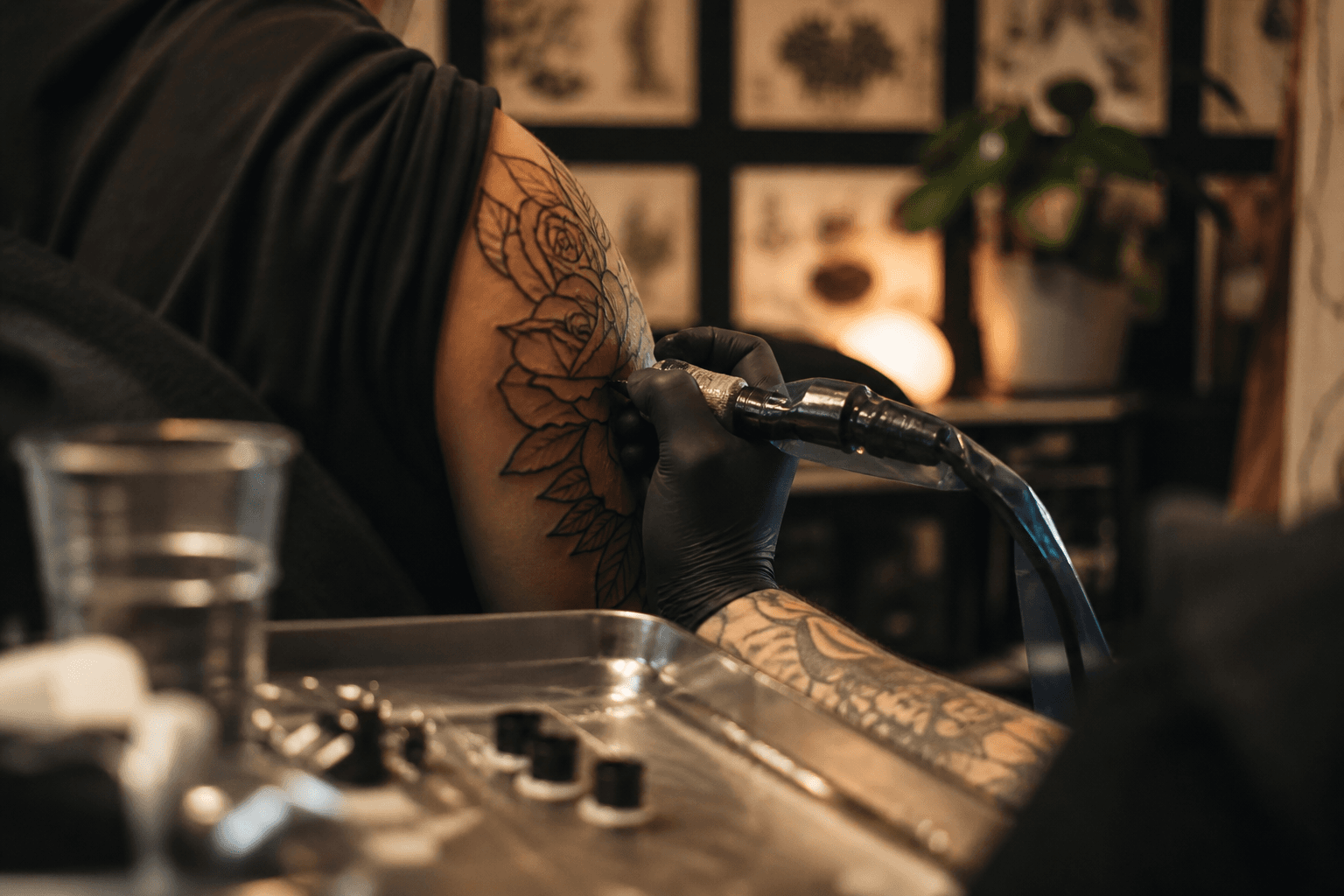 Sfeerbeeld Tattooshop